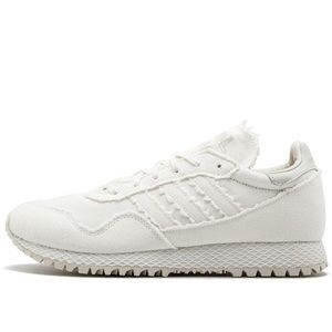 Daniel Arsham x Adidas white sneakers